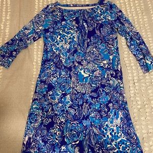 Lilly Pulitzer Royal Purple Cat Call Sophie Dress
